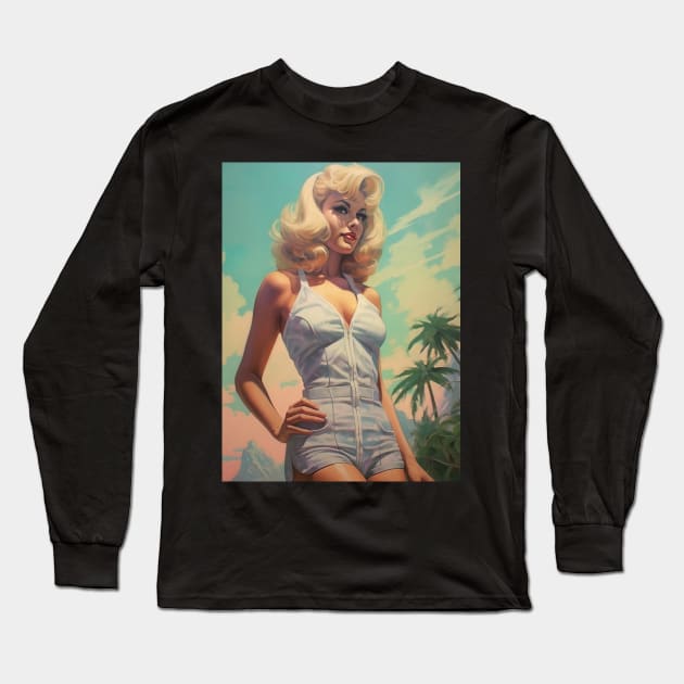 heather thomas art design 1/5 Long Sleeve T-Shirt by Maverick Media